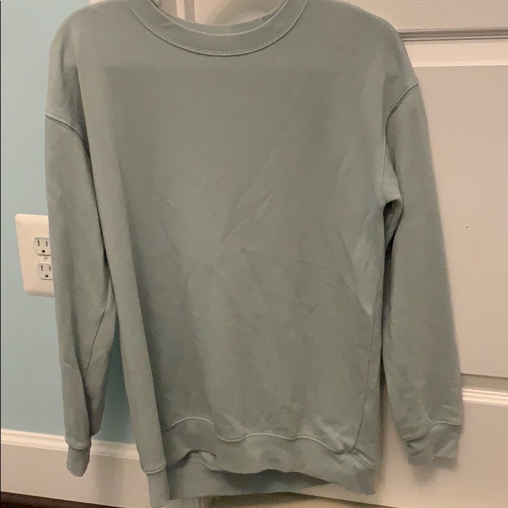 Oversized Blue-gray Aerie Sweater
